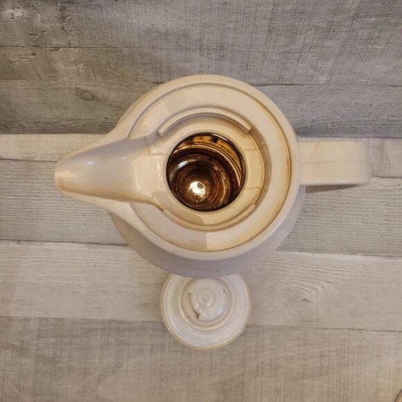 Vintage Corning Ware Abundance Thermal Carafe 1 Qt Insulated Beverage Pitcher - Picture 3 of 5